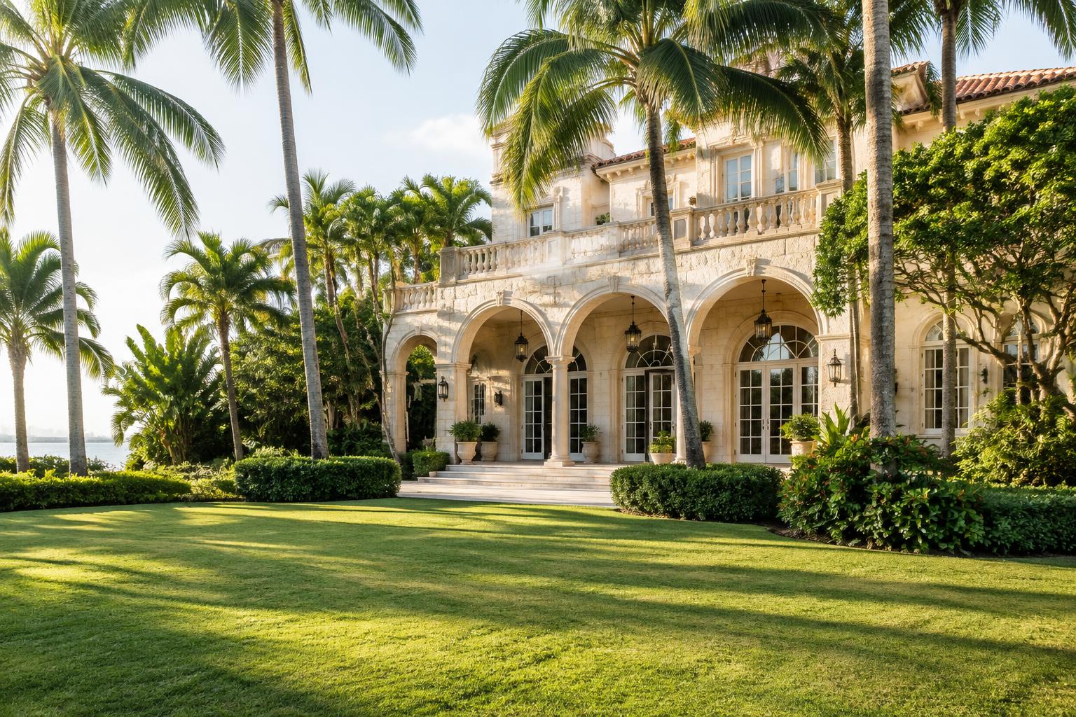 Palmera House and Gardens, the fictional Miami wedding venue